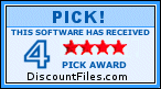 DiscountFiles.com award